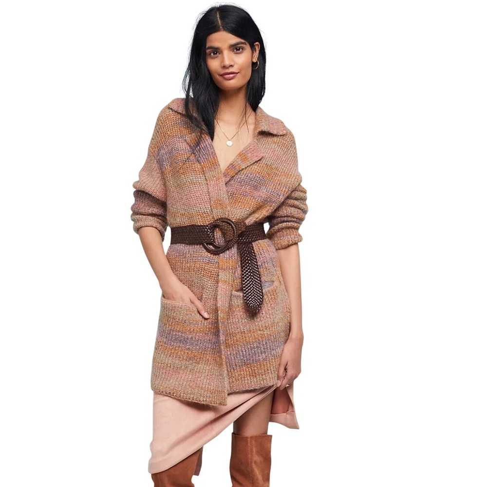 Anthropologie Maeve Wainwright Cardigan Soft  Oversized XXSP Mohair‎ Wool